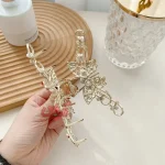 کلیپس درباری طرح پروانه و شکوفه بهاری - Image 4
