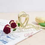 کلیپس روبانی گل قرمز - Image 6