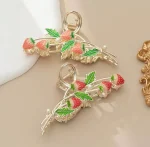 کلیپس توت فرنگی میناکاری - Image 2