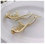 گیره مو ژاپنی لاله واژگون پاستیلی میناکاری - Image 2