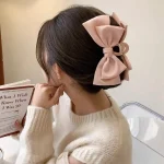 کلیپس پاپیون بزرگ پارچه ای اسپرت