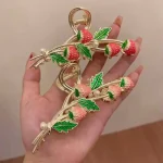 کلیپس توت فرنگی میناکاری - Image 3