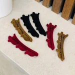 گیره مو کلیپسی ( بافت ) مخمل - Image 2