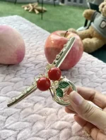 کلیپس گیلاس برگ میناکاری - Image 4