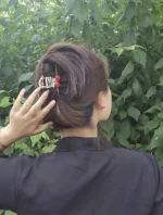 کلیپس گیلاس برگ میناکاری - Image 2