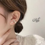 گوشواره پری دریایی جواهری میناکاری - Image 2