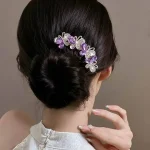 شانه شینیون پروانه جواهری
