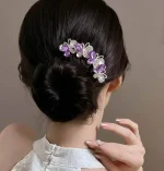 شانه شینیون پروانه جواهری