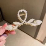 کلیپس غنچه دو طرف مرواریدی