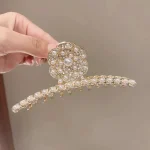 کلیپس دسته شکوفه مرواریدی